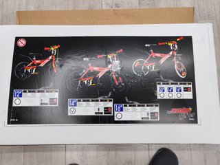 Bicicleta infantil 14 Dino Bikes Roja