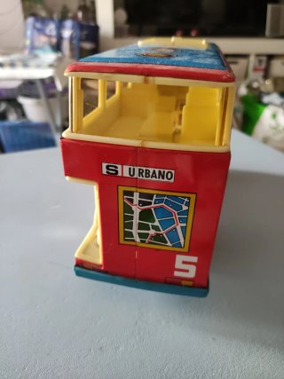 Autobús Doble Antiguo Juguete