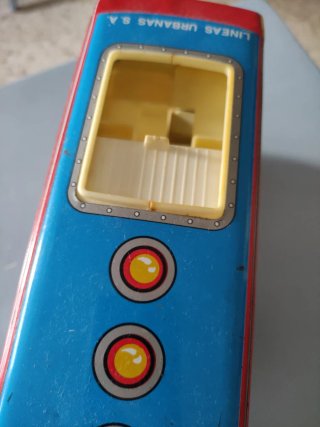 Autobús Doble Antiguo Juguete