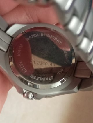 Reloj Junghans Hombre Azul/Dorado