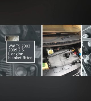 Aislante Ruido Motor VW T5 2.5 (2003-2009).