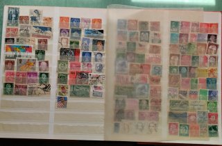 Lote de sellos de filatelia española