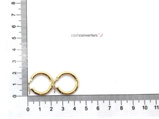 argollas oro 18k
