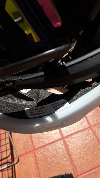 Casco Giro Agilis Blanco Talla M