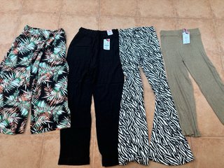 Lote 4 pantalones talla S