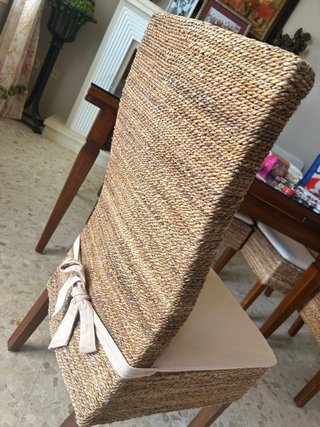 Sillas de ratán para salón