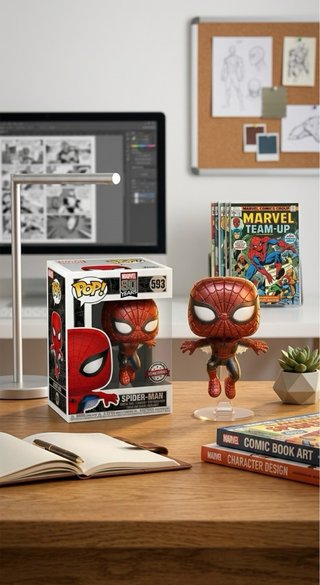 Funko Pop! Spider-Man (First Appearance) #593 - Ma