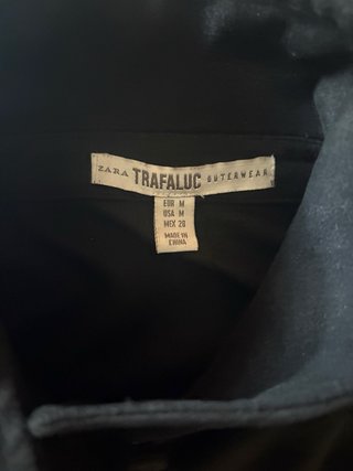 Vestido Camisero Zara Flecos Talla M