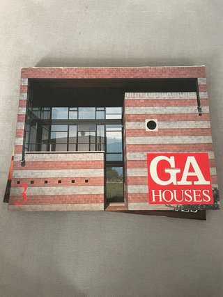Revista de arquitectura GA antigua edición japones