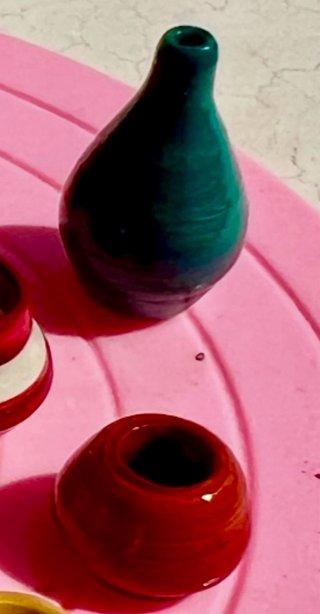 Mini Vasi Rustici per Case delle Bambole
