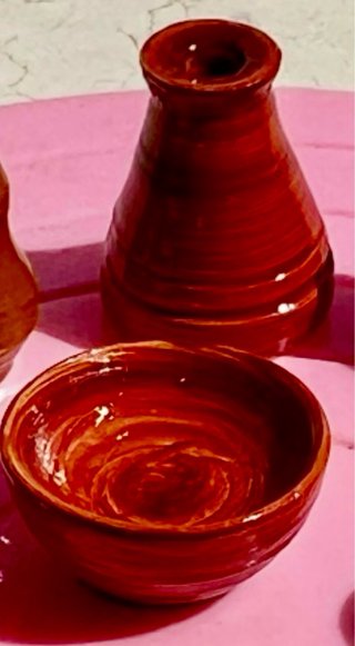 Mini Vasi Rustici per Case delle Bambole