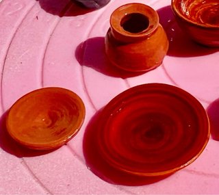 Mini Vasi Rustici per Case delle Bambole