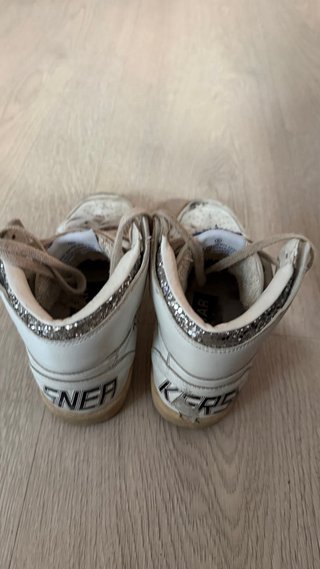 Golden Goose edicion Cayetana Plata y Blanco