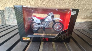 Miniatura Moto Honda XR400R Maisto