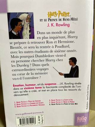 Harry Potter et le prince de sang-mêlé