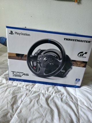 Volante Thrustmaster T300 RS PS5 PS4 e leva cambio