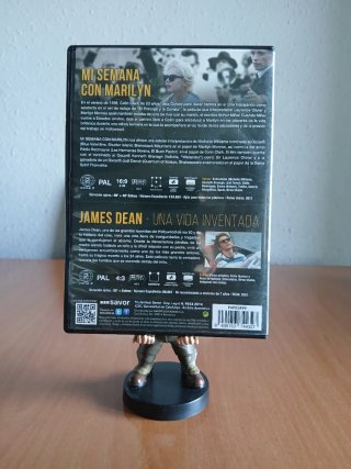 DVD Mi Semana con Marilyn y James Dean