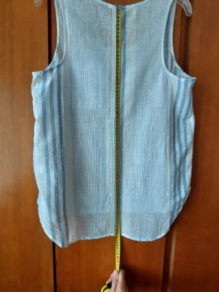 Camiseta sin mangas de algodón Primark Talla 46