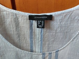 Camiseta sin mangas de algodón Primark Talla 46