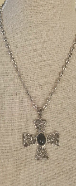 Cadena de plata maciza estilo Puffed Rice unisex