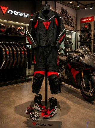 Mono Dainese Laguna Seca + botas + guantes