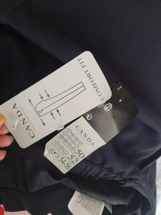 Pantalón de traje negro mujer