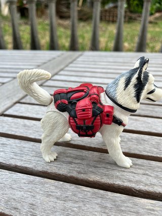 Action Man Husky Vintage Hasbro con Zaino