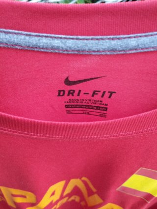 Camiseta Nike España Baloncesto XXXL Roja Amarilla