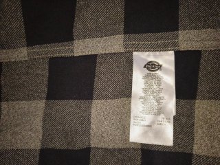 Camicia Dickies Flanella L Quadretti