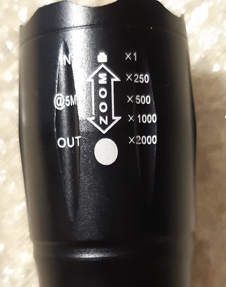 OFERTA. Linterna aluminio Led gran potencia