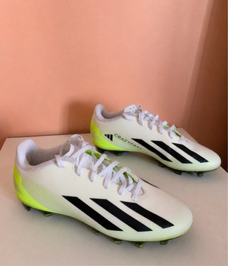 Botas de fútbol Adidas Crazyfast Verdes/Blancas