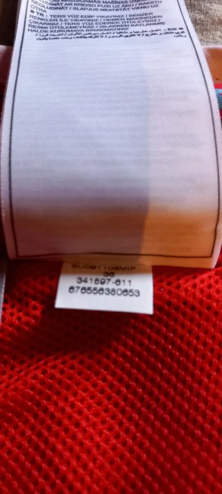 Costume da bagno uomo rosso e bianco