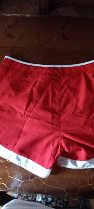 Costume da bagno uomo rosso e bianco