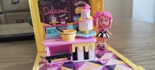 Casita de juguete temática de repostería