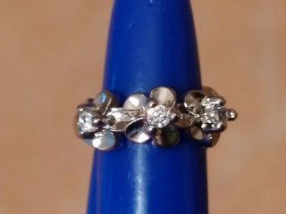 Pendientes Aro Plata S925 Flores Circonitas