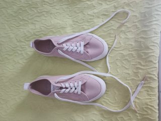 Zapatillas Pepe Jeans rosas de Lona
