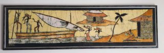 Cuadro Batik Africano Original