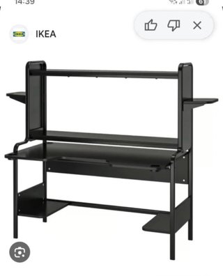Escritorio IKEA Negro Grande
