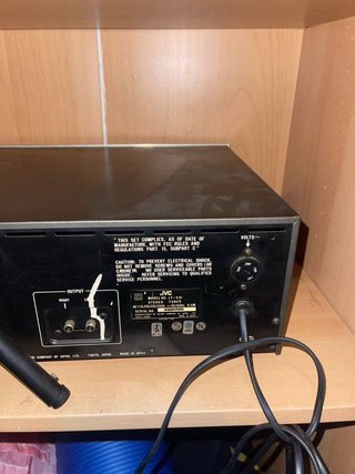 Equipo amplificador HIFI JVC JT-V31 Plata