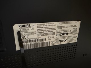 Televisor Philips 43 Negra