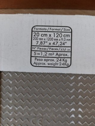 Suelo Porcelánico Madeira Nogal 20x120
