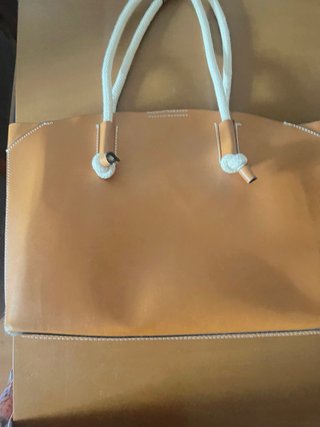 Bolso Marron imitación piel