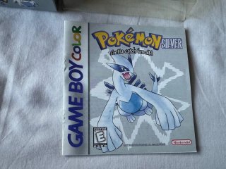 Pokémon Silver Completo GBC GameBoy Color