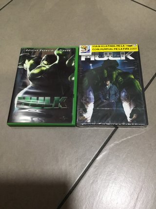 2 DVDs Hulk Edición Especial