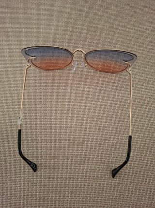Occhiali da sole donna oro sfumati