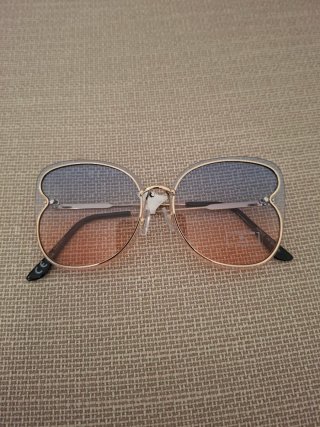 Occhiali da sole donna oro sfumati