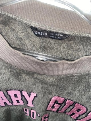 Sudadera SHEIN Baby Girl 90's Talla Única
