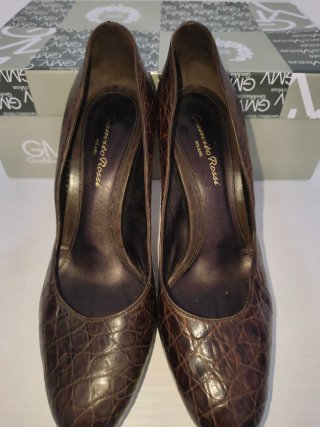 Scarpe Gianvito Rossi stampa cocco 38
