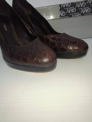 Scarpe Gianvito Rossi stampa cocco 38
