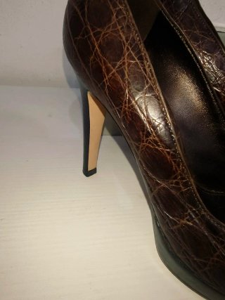 Scarpe Gianvito Rossi stampa cocco 38